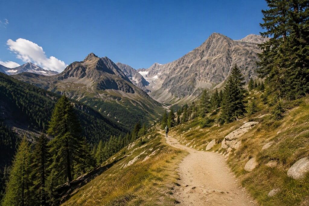 Previsioni Valle d’Aosta: sole, temperature miti e venti leggeri