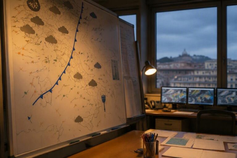 Protezione Civile avvisa: piogge intense e raffiche di vento in arrivo