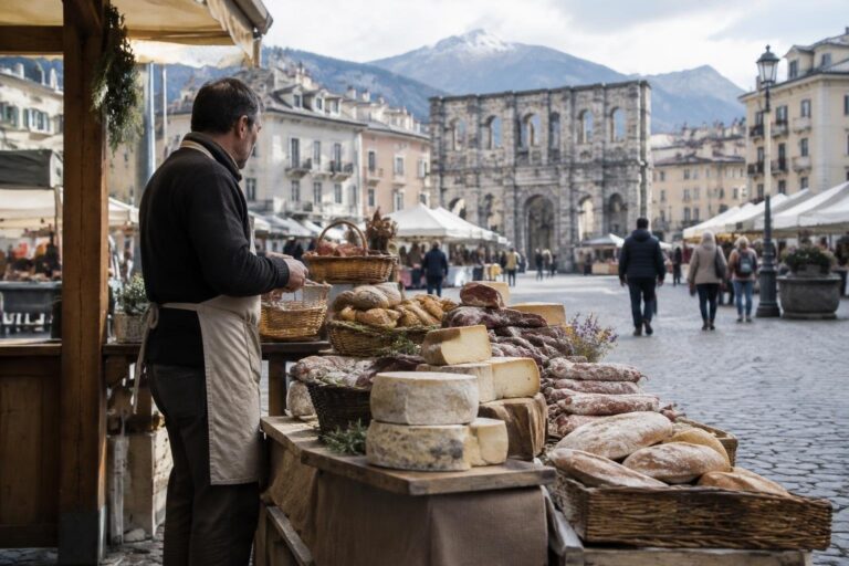 Aosta in 48 ore tra sagre, mercatini e artigianato