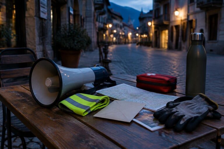 Aosta in corteo: regole, limiti e sicurezza per tutti