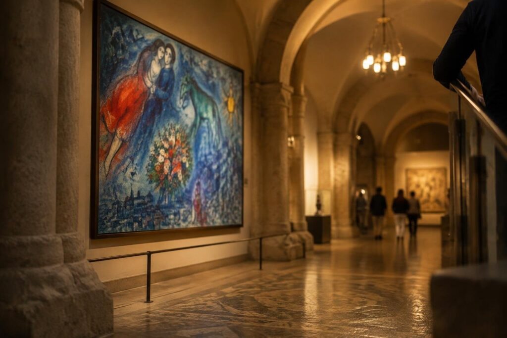Mostra Chagall a Aosta: 16.500 visitatori, chiusura 25 ottobre