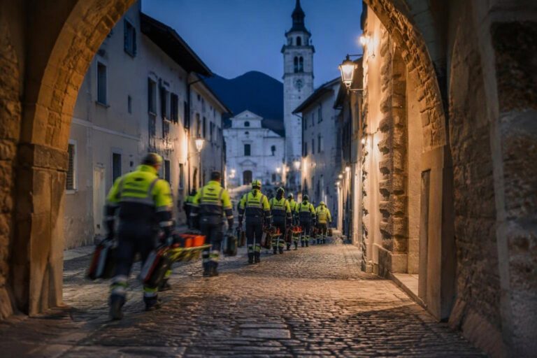 Protezione civile valdostana a Gemona: esercitazioni e scambio