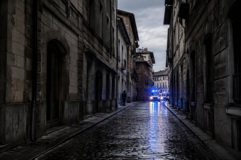 Violenta scena notturna in via Guido Rey, indagini della Polizia