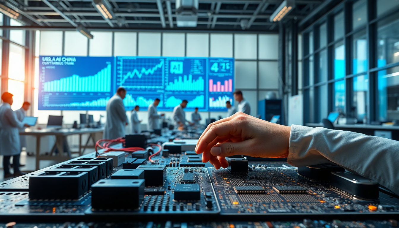 Accordo su chip AI tra Usa e Cina: il futuro della tecnologia in gioco