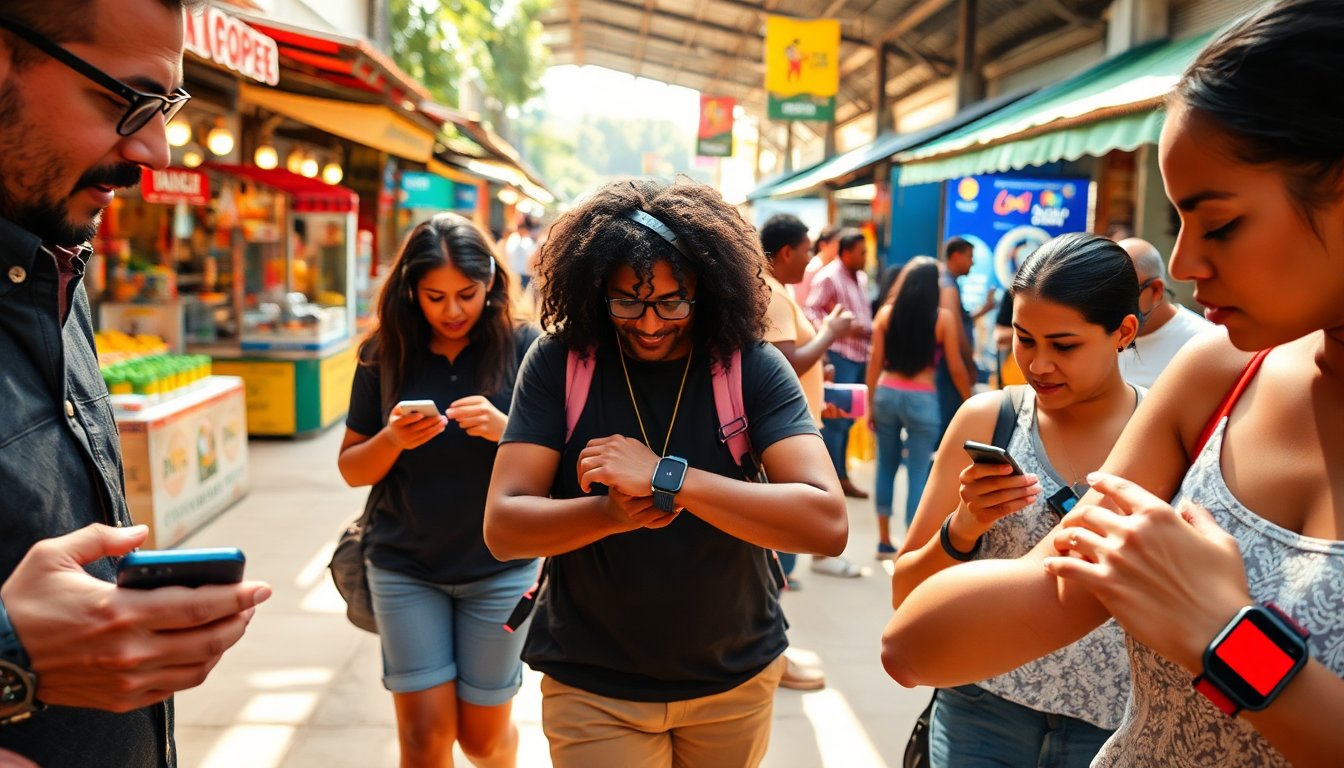 Come la tecnologia indossabile sta trasformando i servizi mobili in Brasile