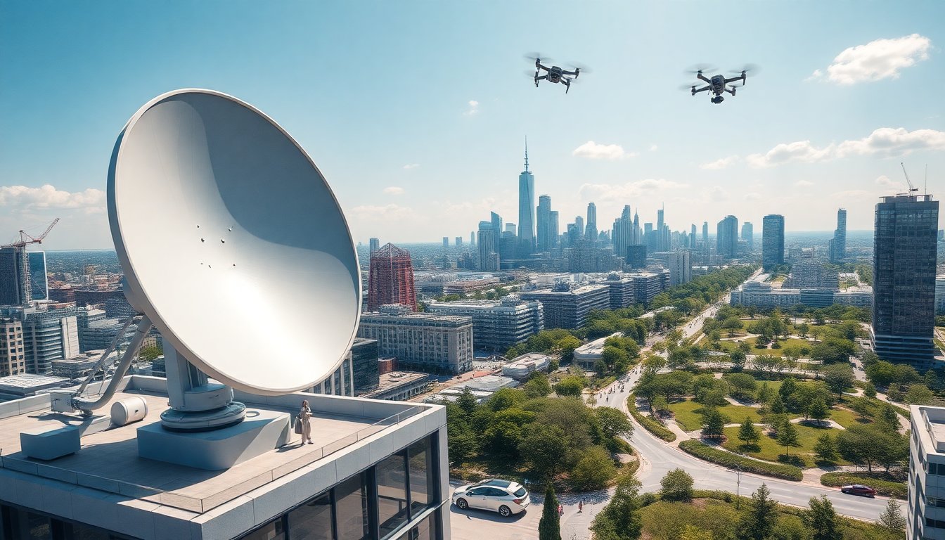 Opportunità e Sfide dell’Integrazione dei Satelliti nelle Reti Mobili: Un Futuro Connesso
