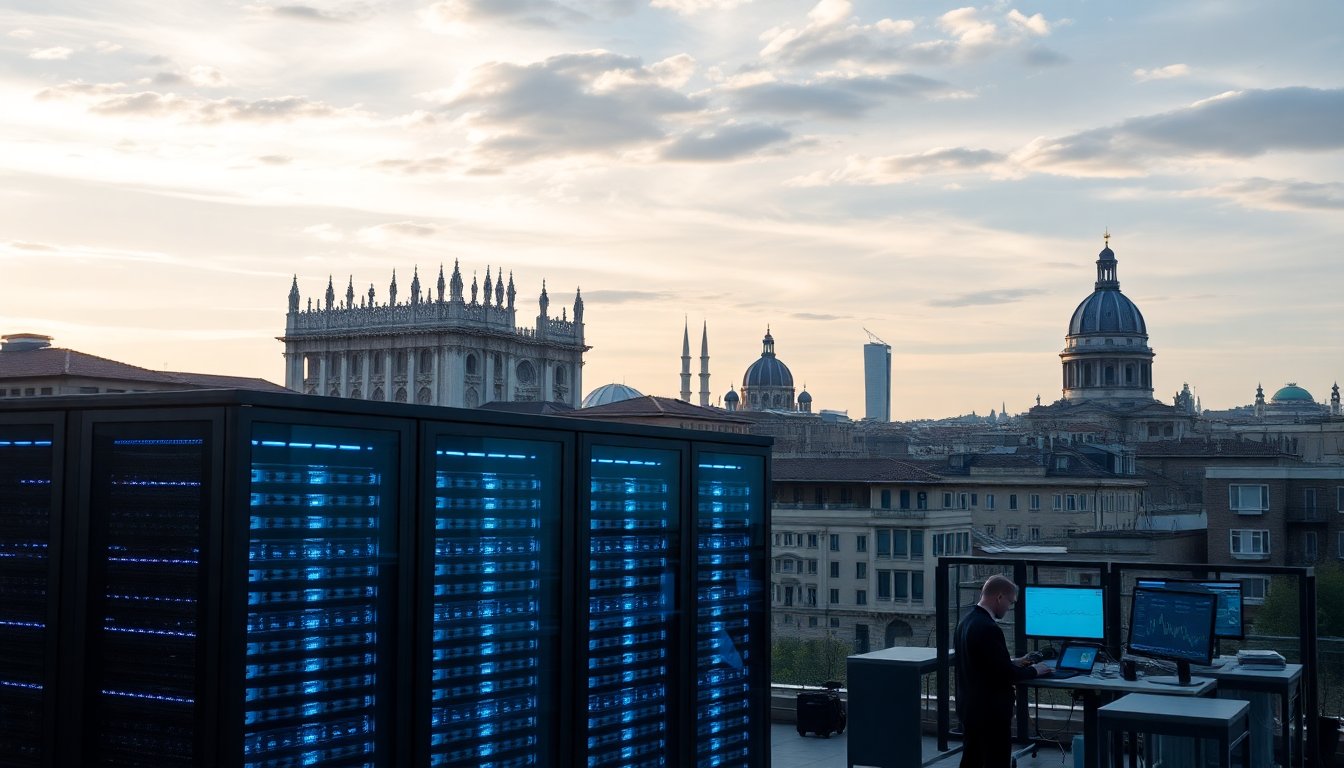 Il Ruolo Chiave dell’Italia nelle Infrastrutture Digitali in Europa