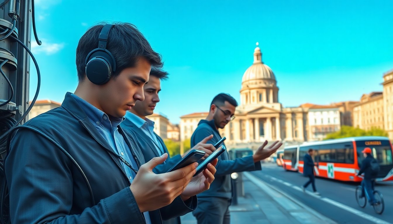 Sperimentazione della Velocità 5G a Roma: Fastweb e Vodafone a Confronto