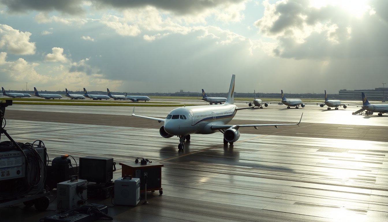 A320 Fermi per Aggiornamento Software: Scopri Cosa È Accaduto