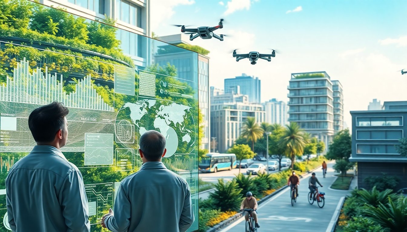 L’intelligenza artificiale: il motore della transizione verso città sostenibili