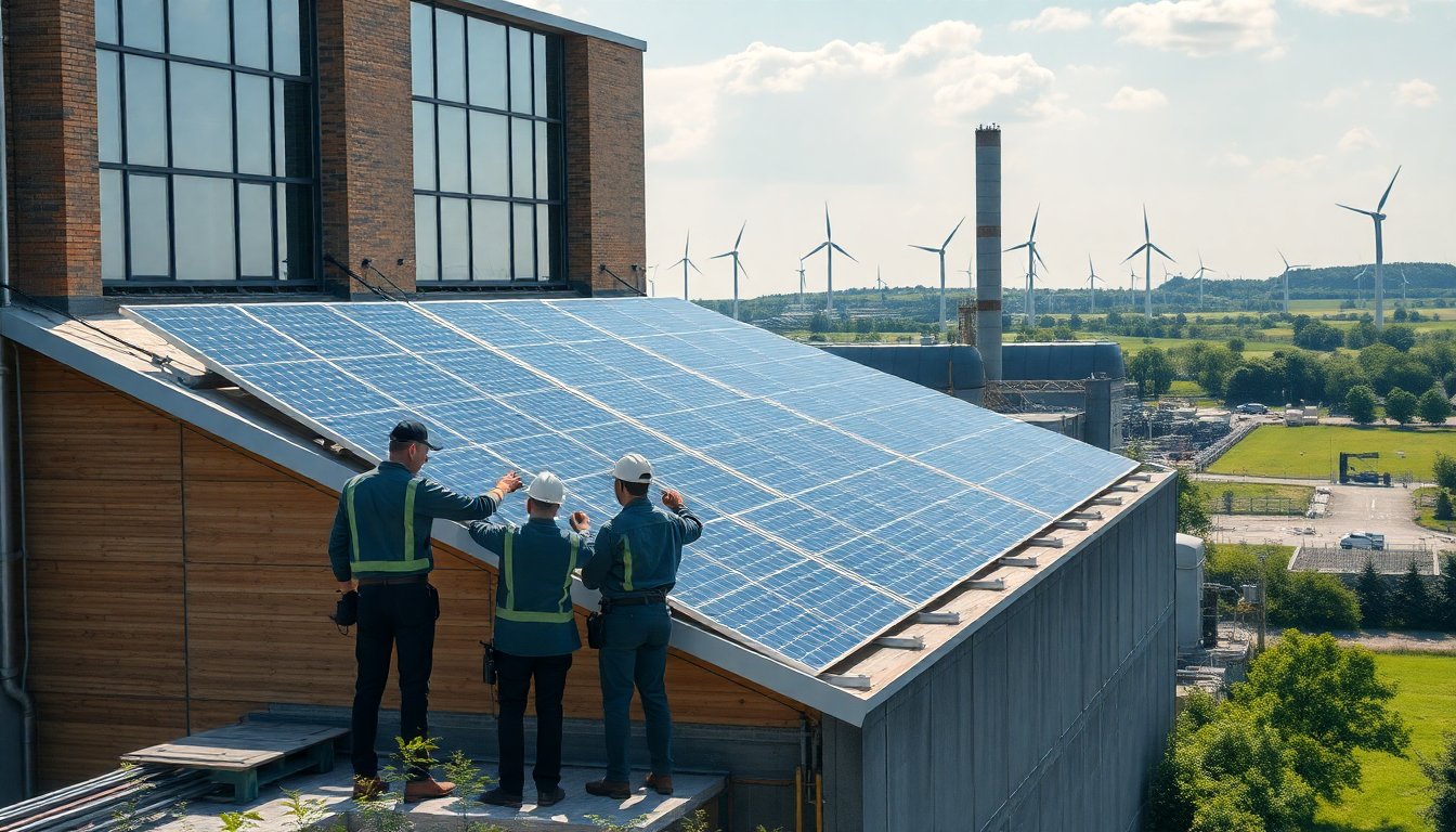 Strategie Efficaci per Affrontare la Transizione Energetica negli Edifici Industriali
