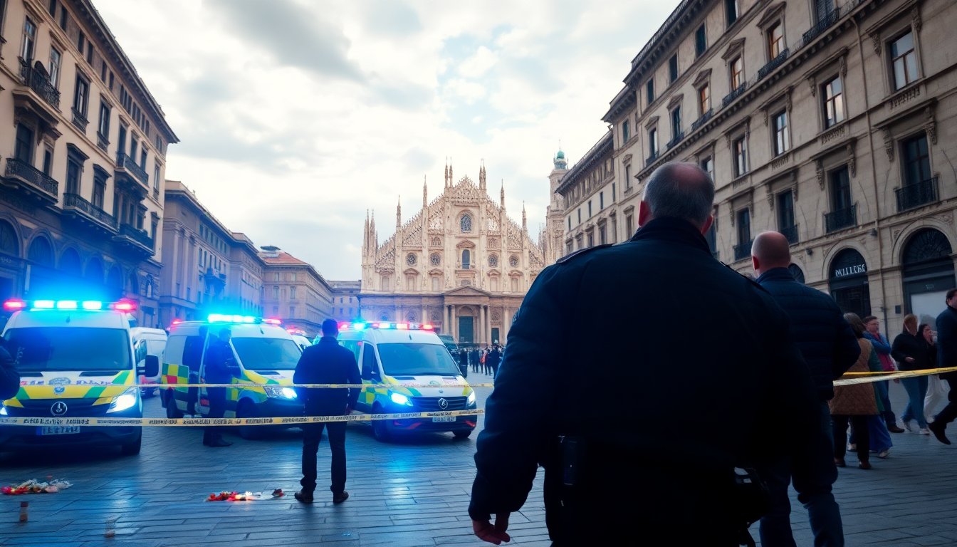 Tre feriti in sparatoria nel centro di Milano