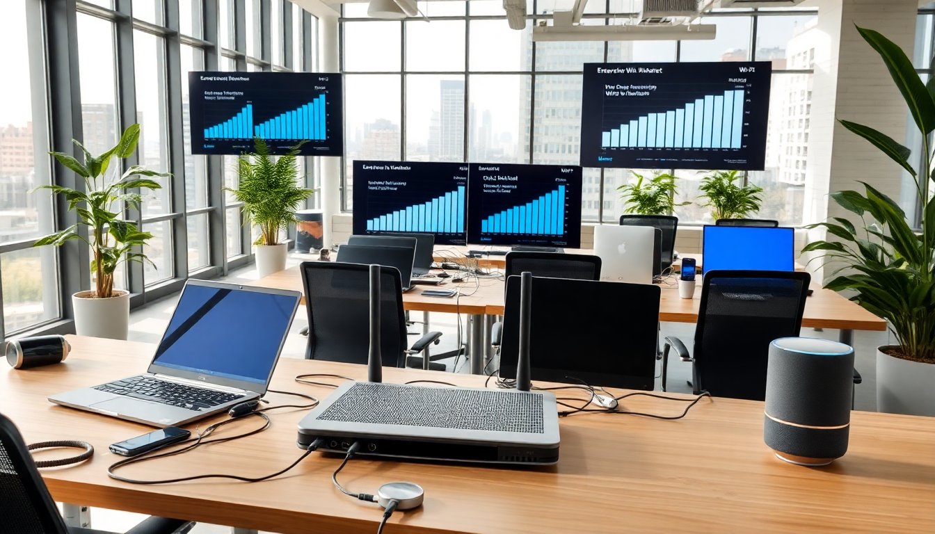 Espansione del Mercato Enterprise WLAN: Wi-Fi 7 e Intelligenza Artificiale in Evidenza