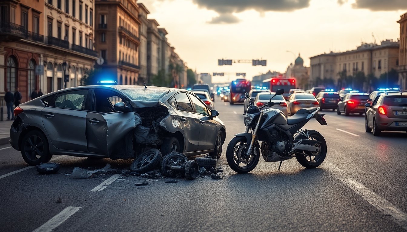 Incidente stradale mortale a Roma causa ingorghi e disagi