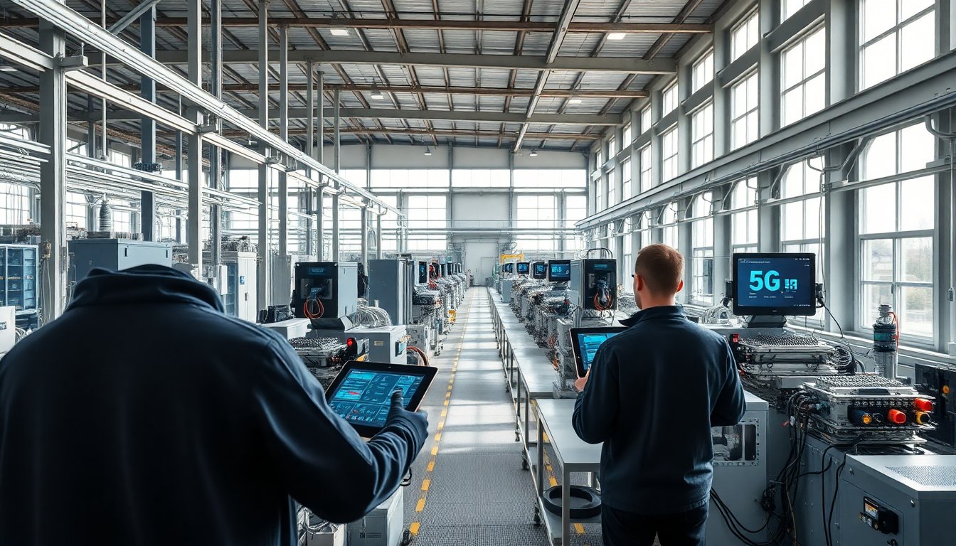 Reti Private 5G: Come Stanno Trasformando l’Industria in Italia e in Europa