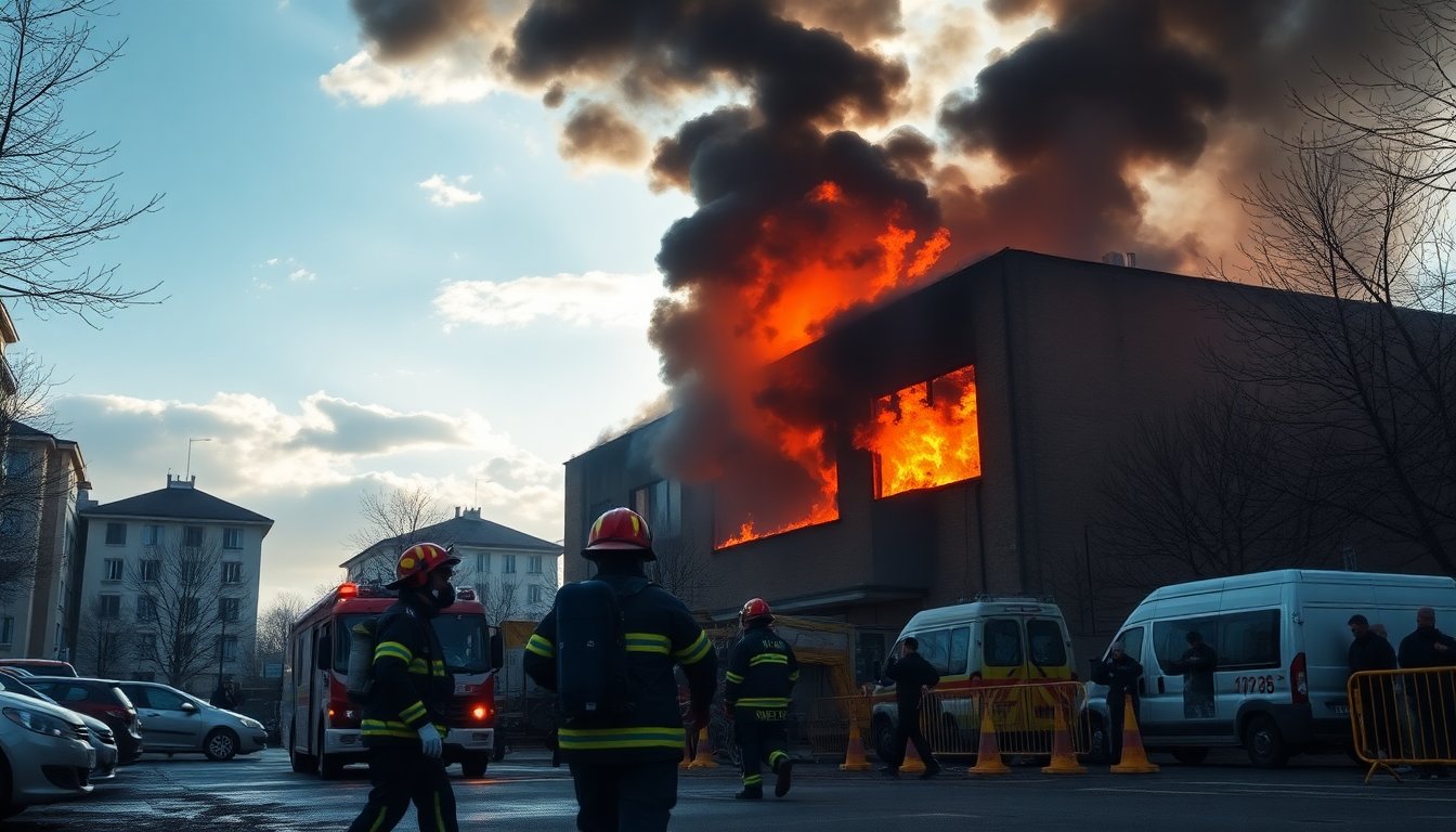 Incendio in azienda chimica a Milano: evacuata la zona circostante