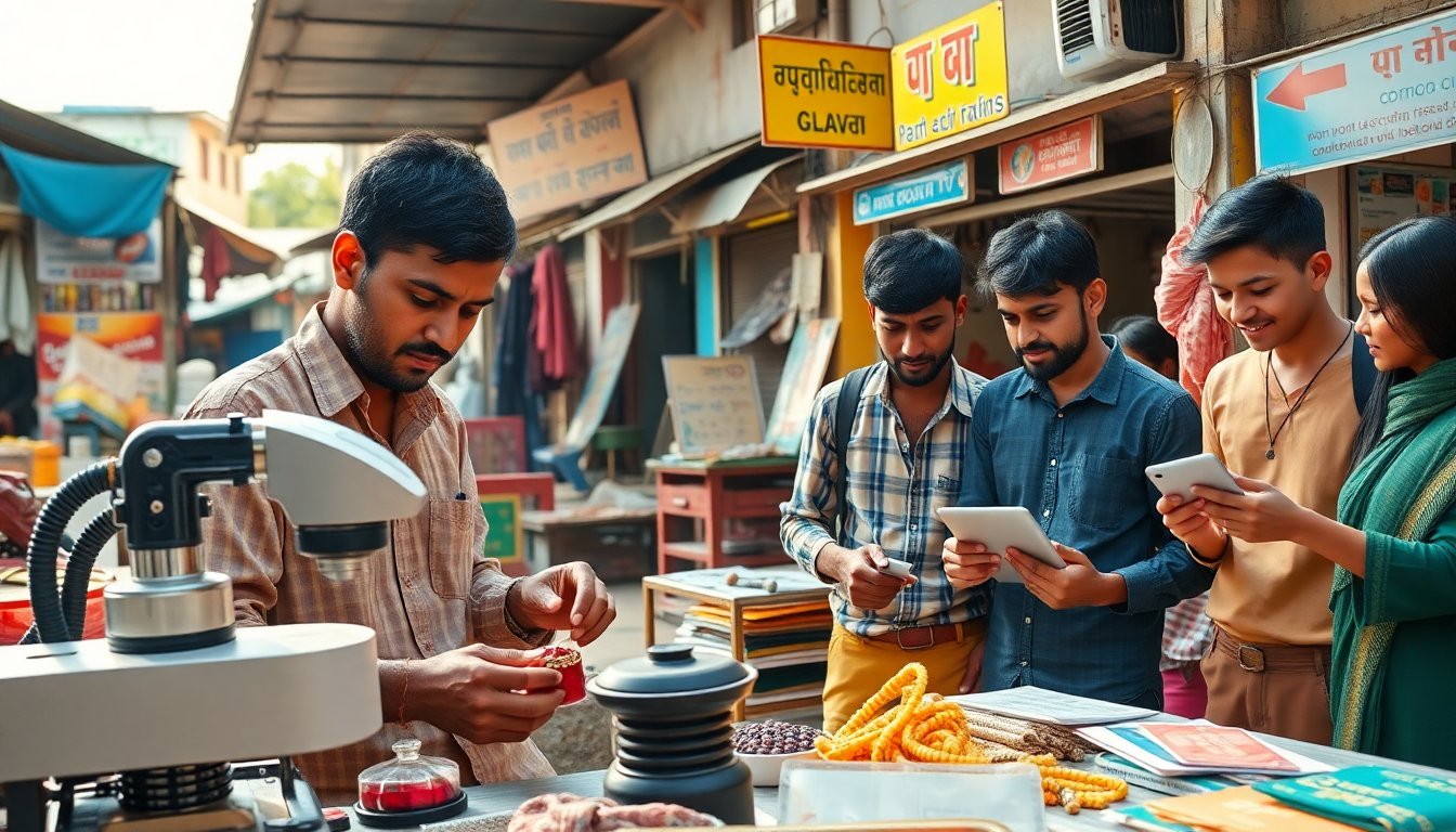 Rivoluzione delle Piccole Imprese in India: L’Impatto Sociale dell’Intelligenza Artificiale