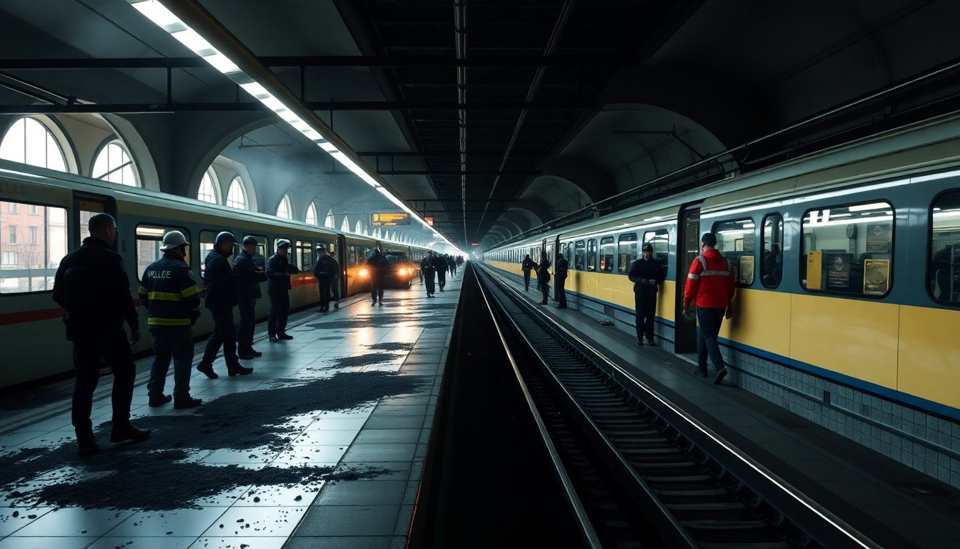 Esplosione in metropolitana a Milano, stazione Centrale