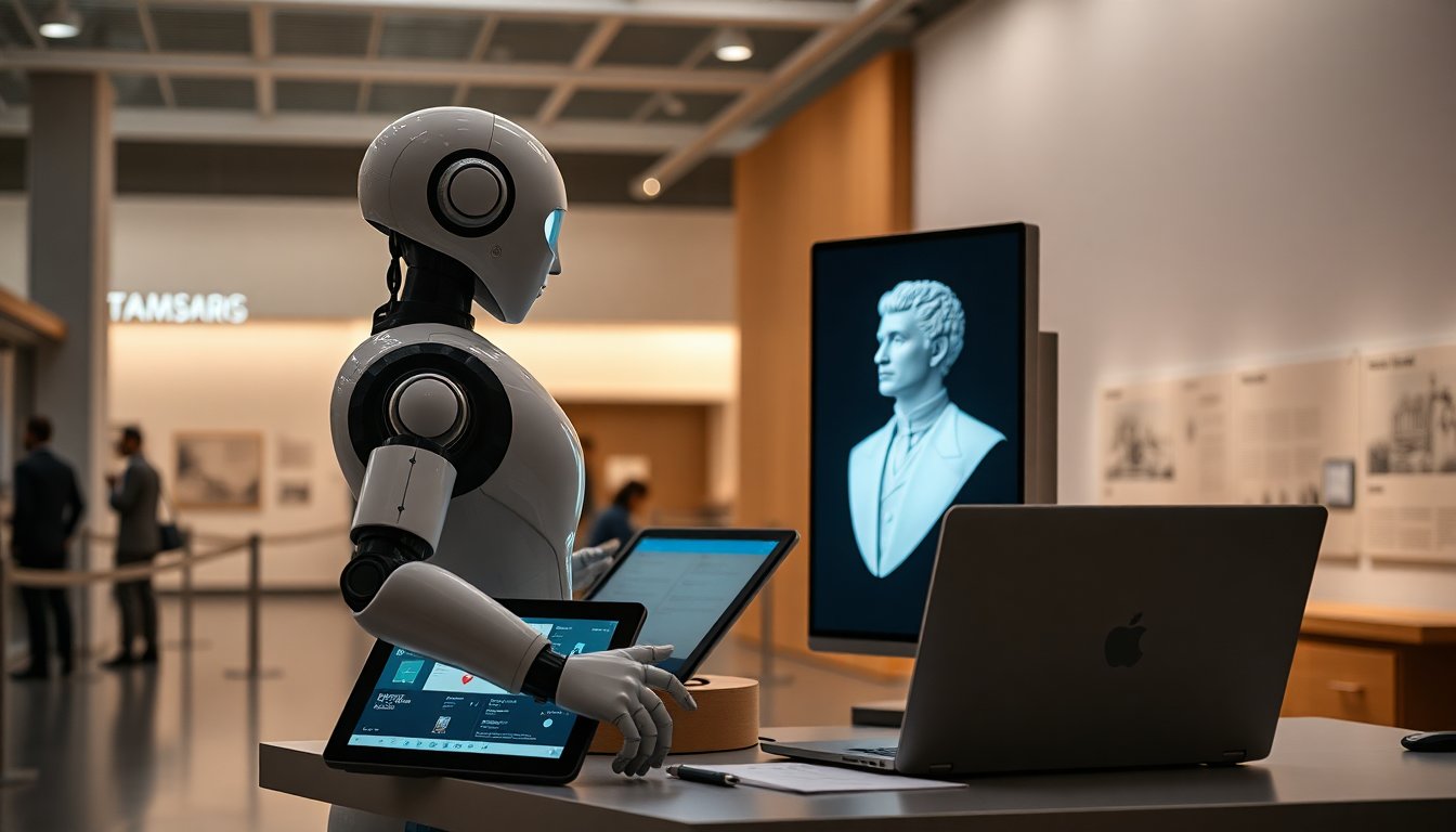 ia nei musei: avatar storici e robot sociali per nuove forme di mediazione culturale