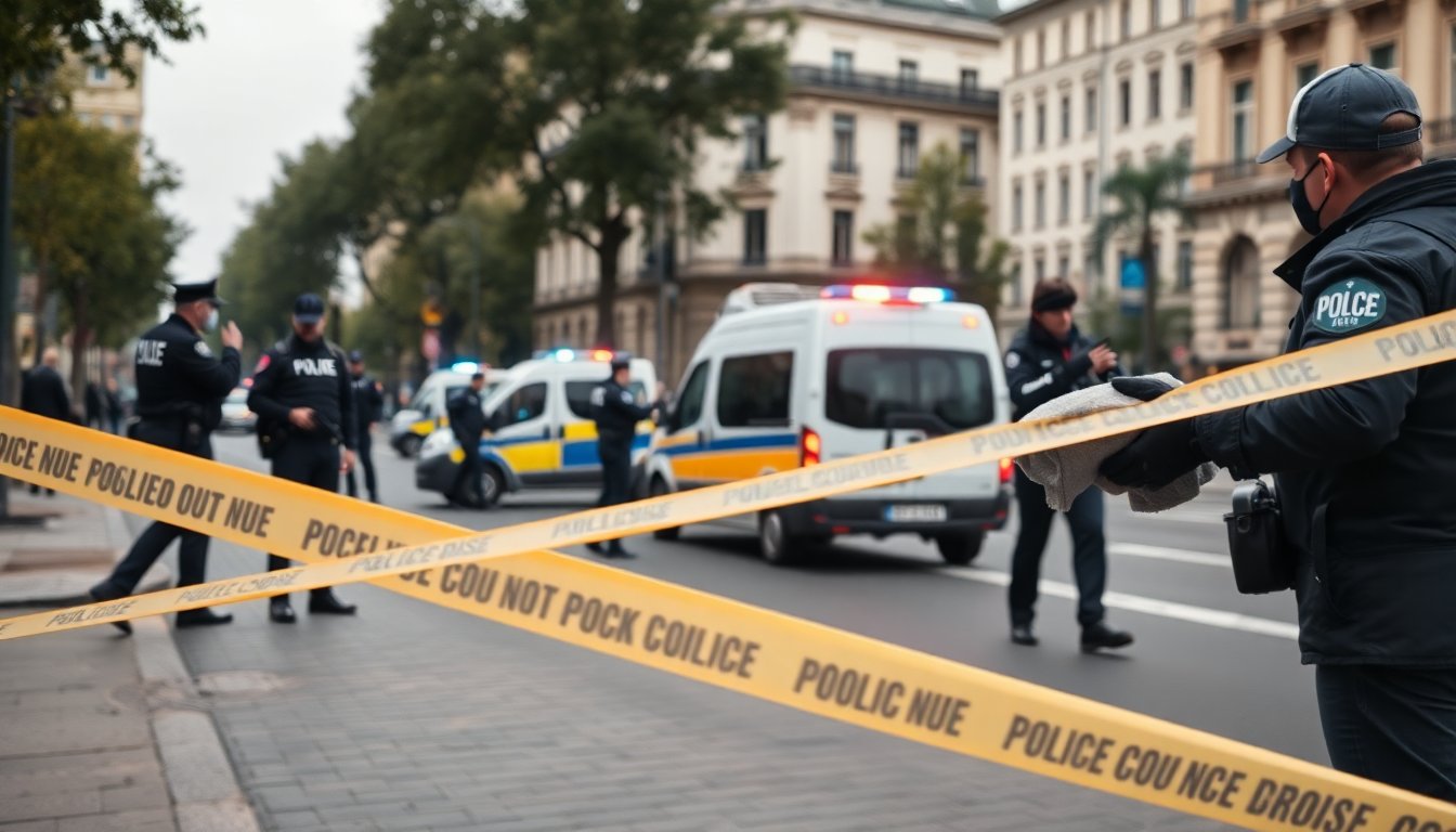 Sparatoria in centro città: aggiornamenti sulle condizioni e indagini in corso