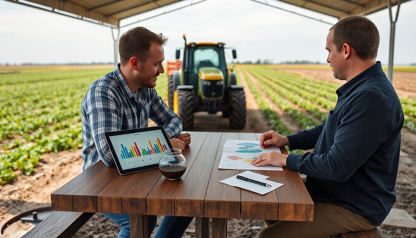 Come i dati agricoli ottimizzano le strategie di agromarketing b2b