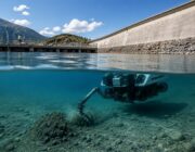 Robot Teti rimuove 10.000 m³ di sedimenti alla diga di Cancano