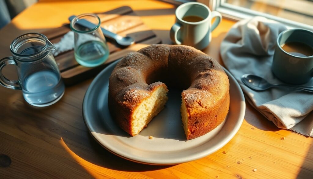 Ciambellone soffice e umido per la colazione: ricetta semplice