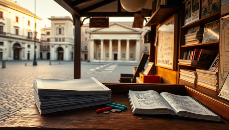 Edicola storica trasformata in hub culturale per il Festival del Nerd