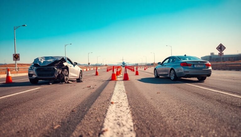 Incidente stradale sul viale di accesso all’aeroporto di Bari Palese
