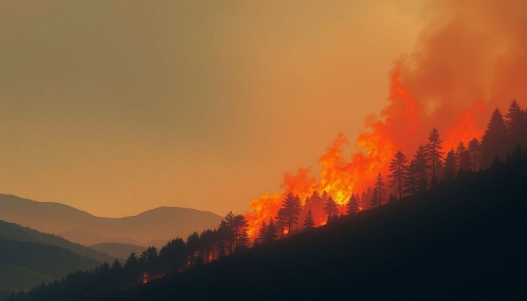 Incendio boschivo rilevato a 70 km da Bari