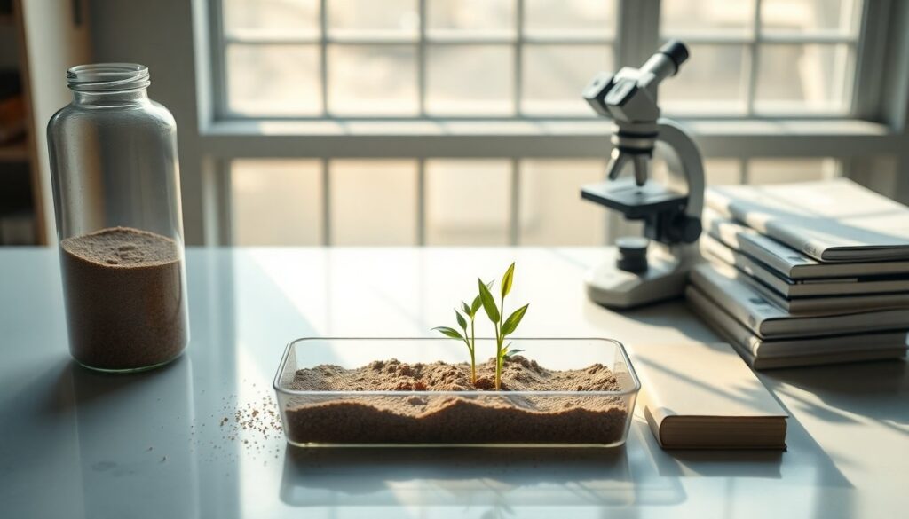 Biofertilizzante di Modugno testato nella simulazione CAAM 2: crescita di sorgo su regolite simulata