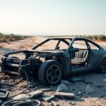 Carcasse di auto rubate e bruciate: l’allarme ambientale in Puglia