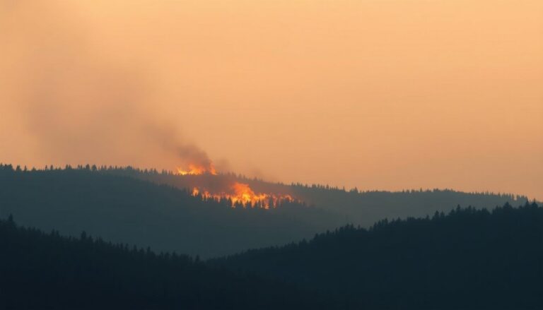 Incendio boschivo rilevato a 68 km da Bari
