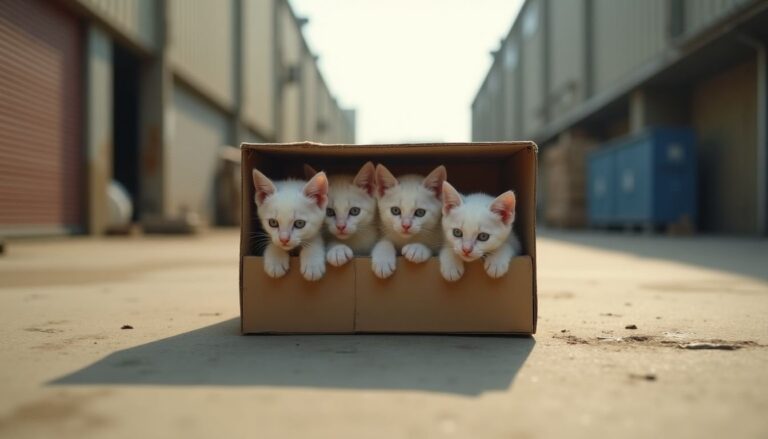Abandono di animali a Molfetta: quattro gattine salvate grazie a un intervento tempestivo