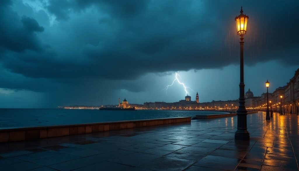 Allerta gialla in Puglia: temporali e vento forte a Bari