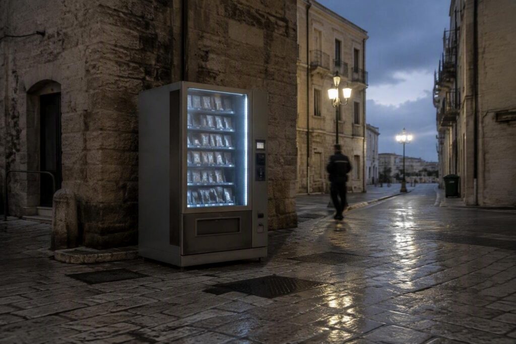 Distributori automatici a Bisceglie: la critica di Sinistra Italiana all’amministrazione