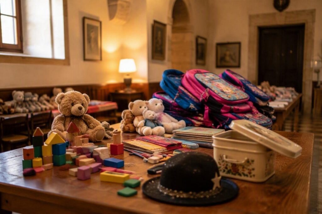 Evento solidale a Barletta: giocattoli e divertimento per i bambini prima della scuola
