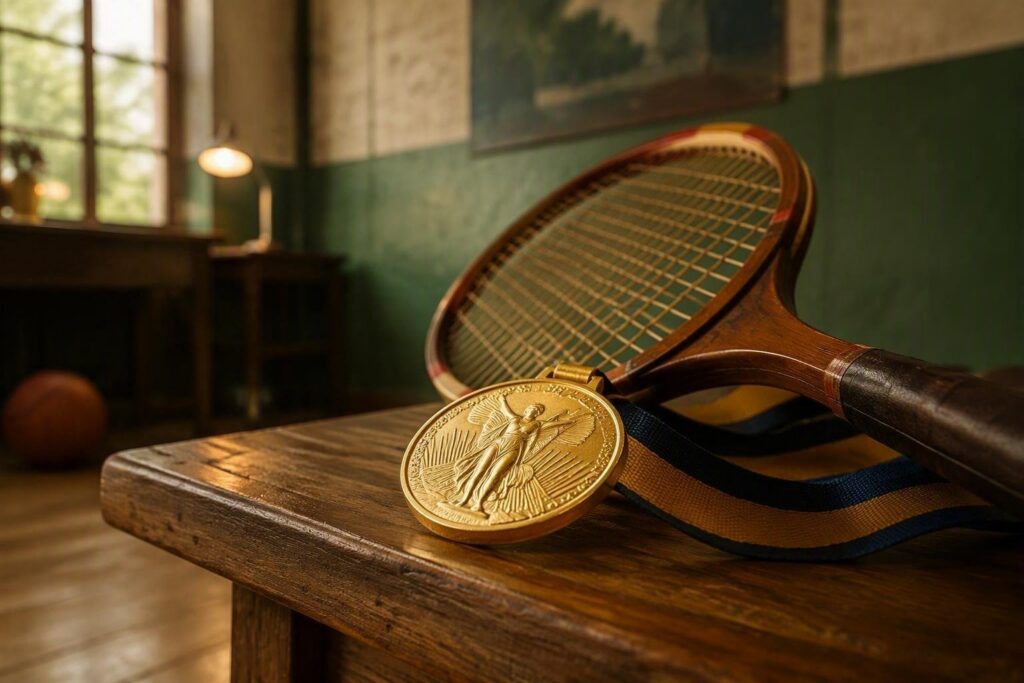 La tennista pugliese dedica la medaglia d’oro allo zio scomparso