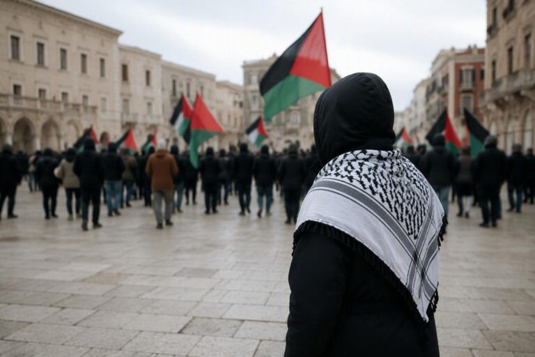 Proteste a Bari il 4 settembre: movimenti di sinistra contro il governo Meloni
