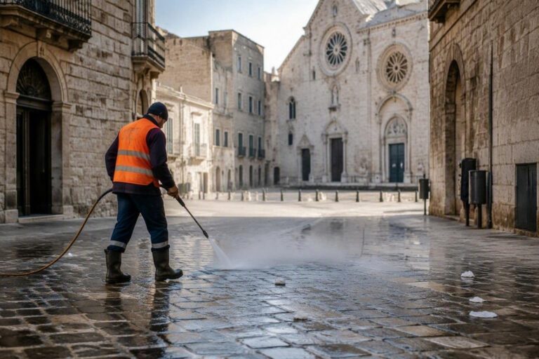Pulizia straordinaria notturna ad Altamura: cosa sapere