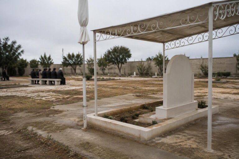 La sepoltura dei migranti morti durante la traversata del Mediterraneo