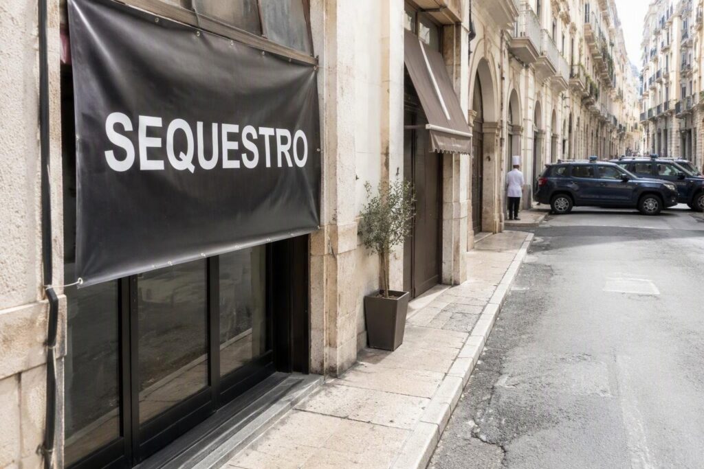 Sequestro a Bari di due sale slot e di un ristorante