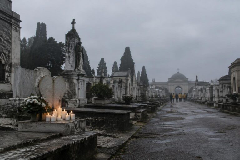 Cerimonia al Camposanto di Andria per la Giornata della perdita