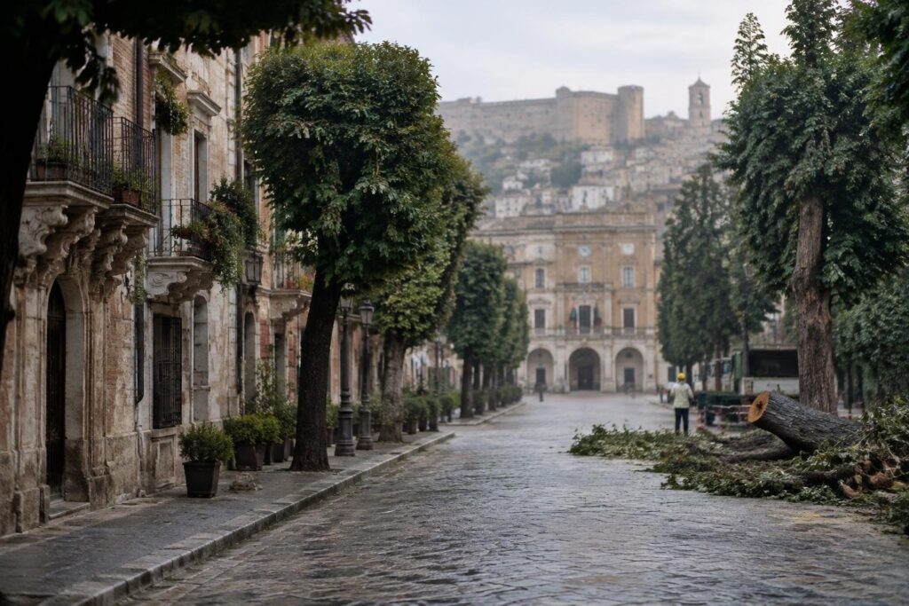 Commissione Ambienta spiega perché è necessario rimuovere alberi a Barletta