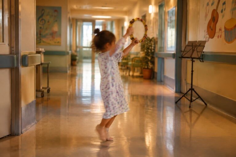 Note magiche in corsia: musica e benessere per i piccoli pazienti