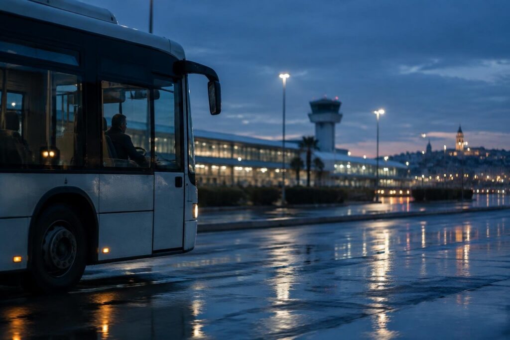 Nuovo servizio bus notturno tra l’aeroporto Karol Wojtyla e il centro di Bari