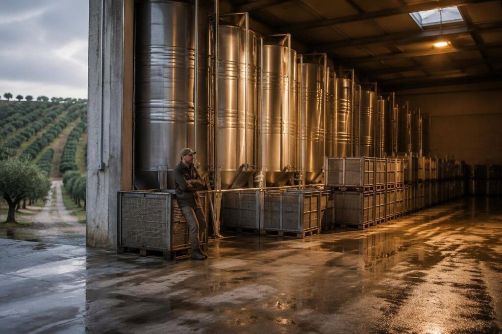 Olio pugliese: crescita esponenziale delle giacenze e richieste di credito