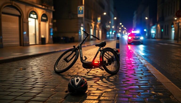 Giovane ferrarese lancia biciclette elettriche e viene arrestato per evasione e resistenza a Bologna