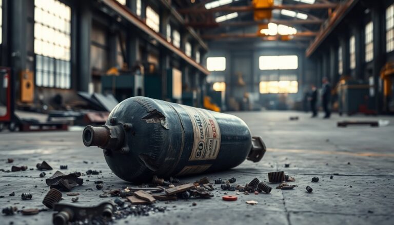Operaio ferito a Fano: esplosione di una bombola di CO2 alla Tecno Collaudi