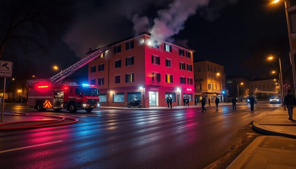 Palazzina in fiamme a Parma, dodici persone in ospedale e verifiche in corso